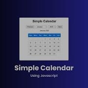 Create A Simple Calendar With HTML CSS And JavaScript Beginner Friendly Tutorial