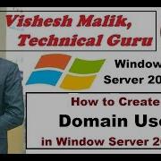 How To Create Domain User In Window Server 2012 R2