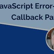 Ошибка в шаблонах обратного вызова в JavaScript