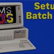 MS DOS PC Setup Batch File