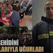 Şehit İtfaiye Eri Mehmet Tekeli Son Yolculuğuna Uğurlandı