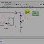 555 Timer Dual LED Flasher Simple Circuit1