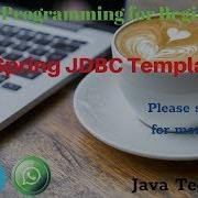 Spring JDBC Template