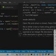 Python 3 Script To Export CSV File To Table Save It As HTML5 File Using Csv Module