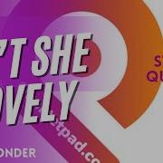 Isn T She Lovely Stevie Wonder For String Quartet SHEET MUSIC