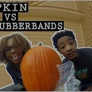 Exploding Pumpkin Pumpkin Vs Rubberbands Challenge INSANE