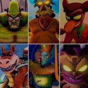 All Boss Fights No Damage PS5 Crash Bandicoot Games 4K 60FPS No Commentary
