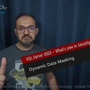 Dynamic Data Masking SQL Server 2022 What S New In Security