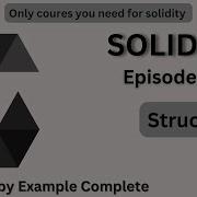 Struct In Solidity Blockchain Mastery EVM Solidity