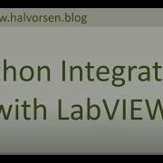 Python Integration With LabVIEW