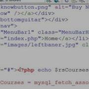 Creating A Dynamic Database Driven Dropdown Menu