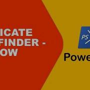 PowerShell Duplicate File Finder Free Windows