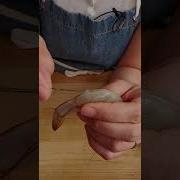 Deveining Shrimp WITHOUT Opening The Back Shorts