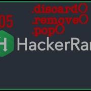 Hackerrank Sets Bölümü Set Discard Remove Pop Sorusunun Python Dilinde Çözümü
