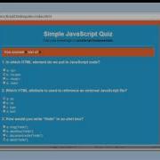 Learn JavaScript By Building A Simple Quiz Part 3