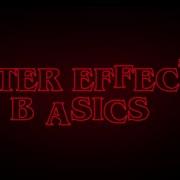 Как сделать анимацию заголовка для сериала Очень странные дела урок в After Effects