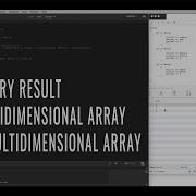 PHP SQL Put Query Result Into Multidimensional Array Then Sort The Multidimensional Array