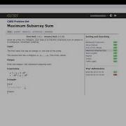Competitive Programming Guide Searching And Sorting 8 Maximum Subarray Sum