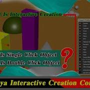 Maya Interactive Creation Creating Primitive Objects Maya Single Double Click Maya Object