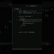 Building Tooltip In React React JS