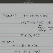 Goal Programming Advertisement Example 1 LibreOffice Calc