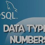 MySQL 101 Episode 08 Datatypes Numbers English