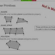 OpenGL Primitives