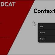 Simple Context Menu HTML JS CSS