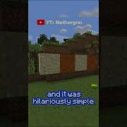 Minecraft S EASY Floating Sand Trick Shorts