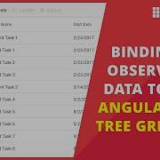Binding Observable Data To Angular TreeGrid