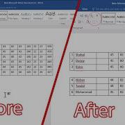 How To Split A Table In Word Vertically
