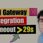 Amazon API Gateway Integration Timeout Limit Increase Beyond 29s