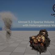 Unreal 5 3 VDB With Sparse Volume Textures SVT And Heterogeneous Volume