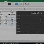 How To Do Data Table And Graph In Excel For IA Physics IA