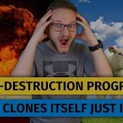 I Made A Python Program That Self Destructs But Clones Itself Just In Time To Live On Forever
