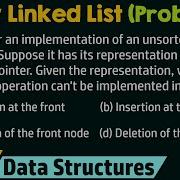Singly Linked List Solved Problem 1