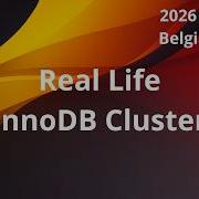Modernizing MySQL High Availability From Replication To InnoDB Cluster
