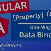 Односторонняя привязка данных в Angular Примеры привязки свойств и событий 2020