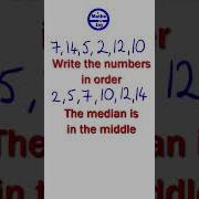 Median Of An Even Number Of Numbers