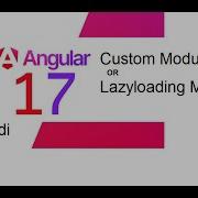 Angular17 Create Custom Module In Hindi Lazy Loading Module