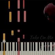 Take On Me MTV Unplugged Deadpool 2 Piano Tutorial Synthesia