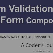 Blazor Fundamentals 9 Form Validation And EditForm Component