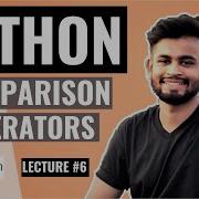 PYTHON Comparison Operators Lecture 6 Python Tutorial For Beginners