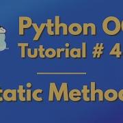 Python OOP Tutorial 4 Static Methods