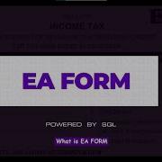 SQL Payroll EA Form