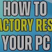 Как восстановить заводские настройки компьютера Windows