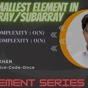 KthSmallestElementlnArray Subarray Array Java GFG PlacementPreparationSeries FullExplanationWithCode