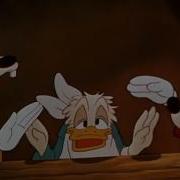 Mickey And Goofy Restrain Donald From Attacking The Cow