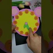 Use Cardboard To Make A Small Alarm Clock That Can Move Around And Easily Teach Children Craft