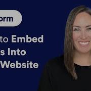 How To Embed Forms Into Your Website